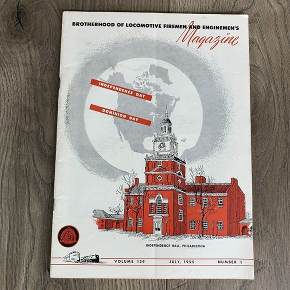 Brotherhood of Locomotive Firemen and Enginemen's Magazine 1955 Lot Of 3 May-Jul - Picture 6 of 7